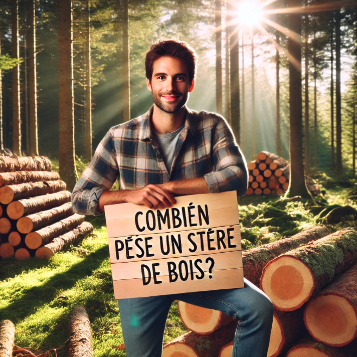 Combien Pèse Un Stère De Bois?