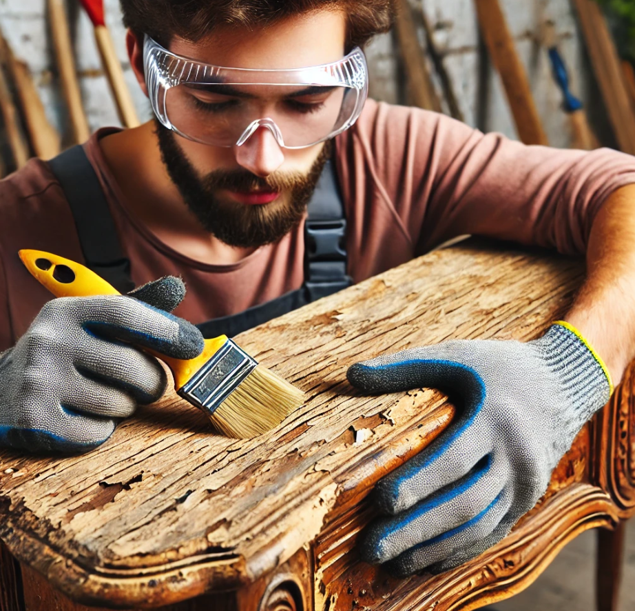 Comment Enlever un Vernis sur Du Bois ?