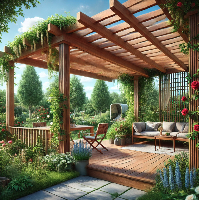 Comment fabriquer une pergola en bois?