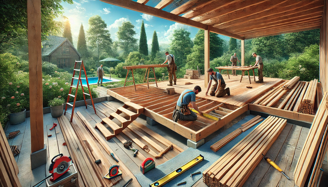 Comment Faire Une Terrasse En Bois?