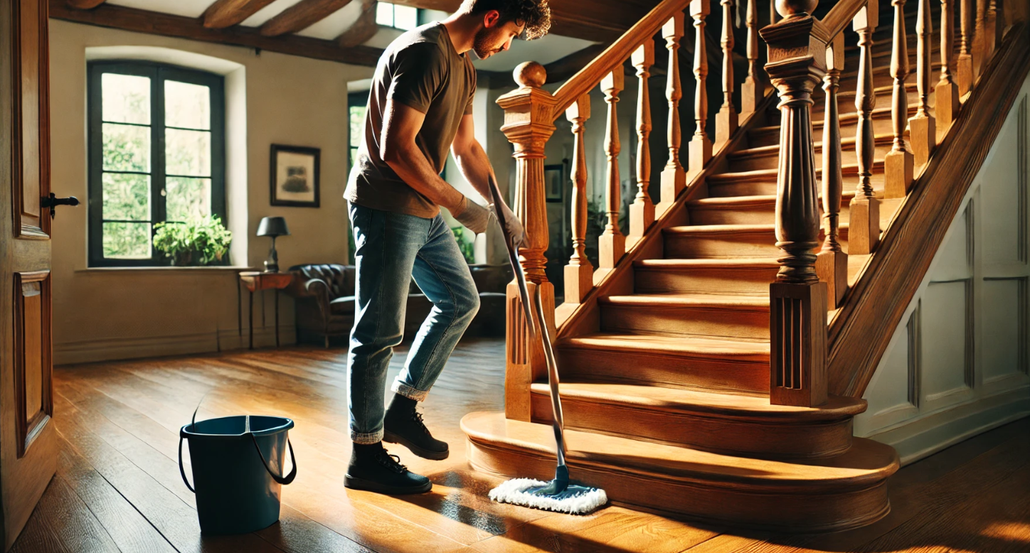 Comment Nettoyer Un Escalier En Bois?