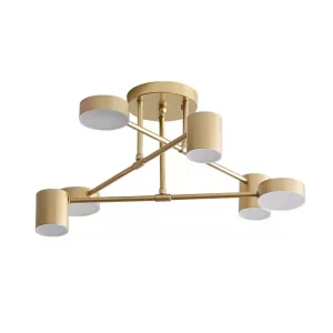 Plafonnier LED bois naturel design scandinave nordique moderne chambre salon éclairage chaleureux économique élégant