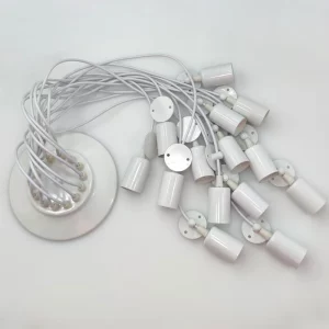 Suspension métal blanc design moderne ajustable éclairage salon chambre bureau hôtel décoration intérieure luminaire contemporain Suspension métal blanc design moderne ajustable éclairage salon chambre bureau hôtel décoration intérieure luminaire contemporain