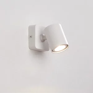 Applique murale LED moderne design épuré aluminium blanc mat lumière ajustable chambre salon bureau hôtel éclairage économique Applique murale LED moderne design épuré aluminium blanc mat lumière ajustable chambre salon bureau hôtel éclairage économique