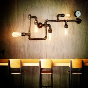 Applique murale industrielle style vintage design nordique luminaire déco pour foyer bar café salle à manger loft maison Applique murale industrielle style vintage design nordique luminaire déco pour foyer bar café salle à manger loft maison