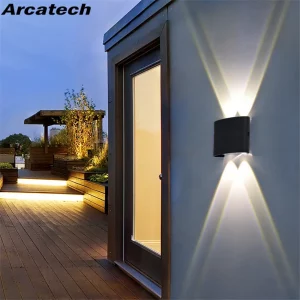 Applique murale LED moderne design minimaliste lumière extérieure étanche IP65 porche jardin salon Applique murale LED moderne design minimaliste lumière extérieure étanche IP65 porche jardin salon
