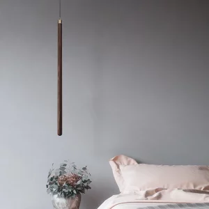 Suspension LED bois naturel design minimaliste moderne chambre salon éclairage chaleureux économique élégant Suspension LED bois naturel design minimaliste moderne chambre salon éclairage chaleureux économique élégant