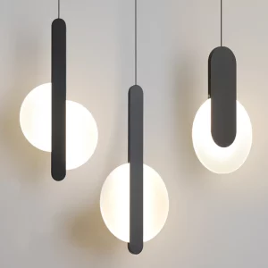 Pendentif lumière LED moderne design minimaliste suspensions en métal et verre salon chambre éclairage contemporain élégant économies d’énergie Pendentif lumière LED moderne design minimaliste suspensions en métal et verre salon chambre éclairage contemporain élégant économies d’énergie
