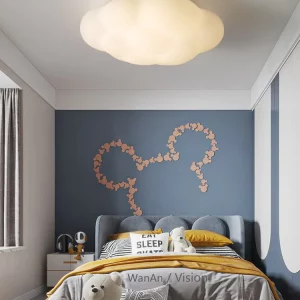 Plafonnier Nuage Design Moderne Créatif Luminaire Décoratif Plafond Chambre Enfant Éclairage Doux Apaisant Idéal Décoration Intérieure Plafonnier Nuage Design Moderne Créatif Luminaire Décoratif Plafond Chambre Enfant Éclairage Doux Apaisant Idéal Décoration Intérieure