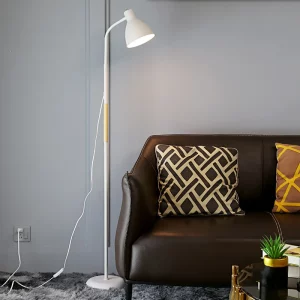 Lampe de sol bois métal design scandinave moderne éclairage chaleureux salon chambre bureau décor naturel élégant Lampe de sol bois métal design scandinave moderne éclairage chaleureux salon chambre bureau décor naturel élégant