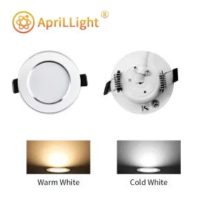 Plafonnier LED encastrable design moderne lumière blanche chaude ou froide aluminium installé facilement éclairage intérieur économique élégant