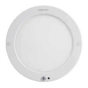 Plafonnier LED rond blanc design moderne minimaliste avec capteur de mouvement et lumière ambiante écoénergétique pour couloir salle de bain éclairage automatique intelligent Plafonnier LED rond blanc design moderne minimaliste avec capteur de mouvement et lumière ambiante écoénergétique pour couloir salle de bain éclairage automatique intelligent