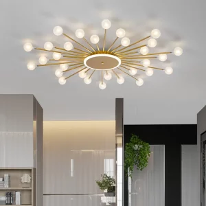 Plafonnier LED verre métal design moderne style rétro vintage éclairage intérieur salon chambre cuisine lumière uniforme élégante décorative Plafonnier LED verre métal design moderne style rétro vintage éclairage intérieur salon chambre cuisine lumière uniforme élégante décorative