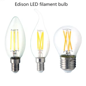 Ampoules LED filament Edison style vintage lumière chaleureuse design rétro économie d’énergie éclairage 360° ambiances intimes salons chambres luminaires ouverts Ampoules LED filament Edison style vintage lumière chaleureuse design rétro économie d’énergie éclairage 360° ambiances intimes salons chambres luminaires ouverts