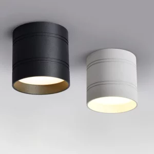 Plafonnier LED design moderne minimaliste aluminium finition matte salon cuisine bureau éclairage dirigé économies d’énergie Plafonnier LED design moderne minimaliste aluminium finition matte salon cuisine bureau éclairage dirigé économies d’énergie