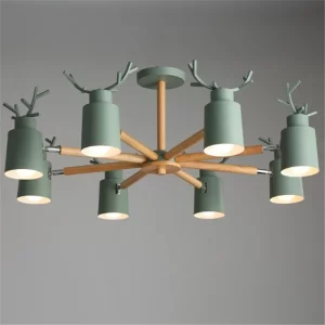 Plafonnier LED bois naturel design scandinave nordique moderne chambre salon éclairage chaleureux économique élégant Plafonnier LED bois naturel design scandinave nordique moderne chambre salon éclairage chaleureux économique élégant