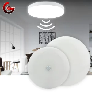 Plafonnier LED moderne design minimaliste capteur de mouvement PIR éclairage intelligent pour salon chambre bureau corridor