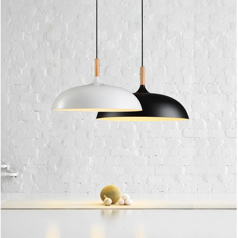 Suspension bois naturel design scandinave nordique moderne LED éclairage chaleureux salon salle à manger chambre économie d’énergie élégant