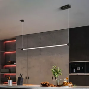 Suspension LED moderne minimaliste design contemporain pour cuisine salle à manger bureau éclairage uniforme lumière claire économie d’énergie élégance industrielle Suspension LED moderne minimaliste design contemporain pour cuisine salle à manger bureau éclairage uniforme lumière claire économie d’énergie élégance industrielle
