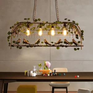 Suspension métal bois naturel design rustique éco-friendly salle à manger cuisine éclairage chaleureux luminaire vintage Suspension métal bois naturel design rustique éco-friendly salle à manger cuisine éclairage chaleureux luminaire vintage