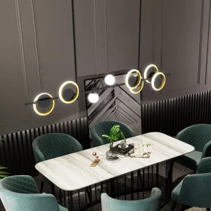 Suspension LED métal et verre design moderne minimaliste éclairage intérieur salon salle à manger style scandinave nordique élégant économique Suspension LED métal et verre design moderne minimaliste éclairage intérieur salon salle à manger style scandinave nordique élégant économique