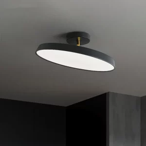 Plafonnier LED en bois naturel design scandinave nordique moderne pour chambre salon éclairage chaleureux économique élégant