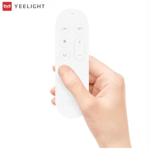 Télécommande Yeelight Bluetooth 6 boutons pour luminaires plafonniers suspensions Smart LED réglage lumière intuitive design moderne Télécommande Yeelight Bluetooth 6 boutons pour luminaires plafonniers suspensions Smart LED réglage lumière intuitive design moderne