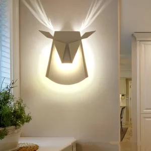 Applique murale métal design moderne origami luminaire décoratif chambre couloir éclairage élégant longue durée garantie 5 ans Applique murale métal design moderne origami luminaire décoratif chambre couloir éclairage élégant longue durée garantie 5 ans