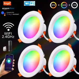Plafonnier LED intelligent connecté Wi Fi avec Alexa contrôlable via application design moderne éclairage adaptable économie d’énergie salle à manger salon cuisine Plafonnier LED intelligent connecté Wi Fi avec Alexa contrôlable via application design moderne éclairage adaptable économie d’énergie salle à manger salon cuisine