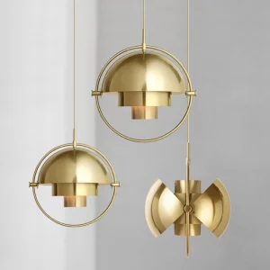 Suspension métal design moderne vintage lumière diffuse éclairage salle à manger salon élégant et intemporel Suspension métal design moderne vintage lumière diffuse éclairage salle à manger salon élégant et intemporel