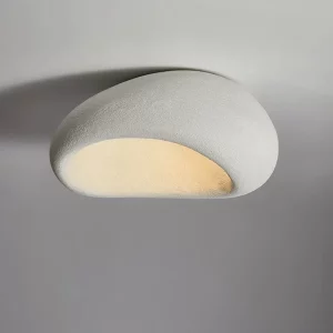 Plafonnier LED pierre naturelle design nordique moderne intérieur ambiance chaleureuse éclairage doux économie d’énergie Plafonnier LED pierre naturelle design nordique moderne intérieur ambiance chaleureuse éclairage doux économie d’énergie