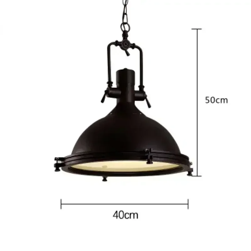 Suspension luminaire métal chrome doré noir design industriel moderne éclairage salle à manger cuisine loft
