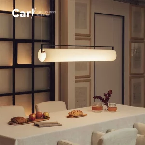 Suspension design minimaliste moderne luminaire décoratif LED acrylique salle à manger bureau salon éclairage doux économie d’énergie style scandinave Suspension design minimaliste moderne luminaire décoratif LED acrylique salle à manger bureau salon éclairage doux économie d’énergie style scandinave