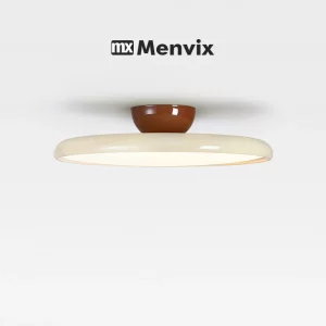 Plafonnier design moderne lumière diffuse salle à manger chambre salon style épuré lumière chaleureuse économies d’énergie Menvix Plafonnier design moderne lumière diffuse salle à manger chambre salon style épuré lumière chaleureuse économies d’énergie Menvix