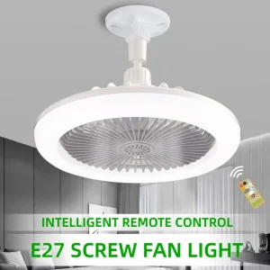 Plafonnier ventilateur 3 en 1 avec télécommande LED éclairage moderne E27 économique salon chambre Plafonnier ventilateur 3 en 1 avec télécommande LED éclairage moderne E27 économique salon chambre