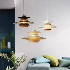 Plafonnier LED bois naturel design scandinave nordique moderne chambre salon éclairage chaleureux économique élégant Plafonnier LED bois naturel design scandinave nordique moderne chambre salon éclairage chaleureux économique élégant