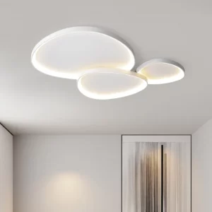 Plafonnier LED design nordique minimaliste intérieur éclairage moderne chambre salon bureau lumière douce économique élégant