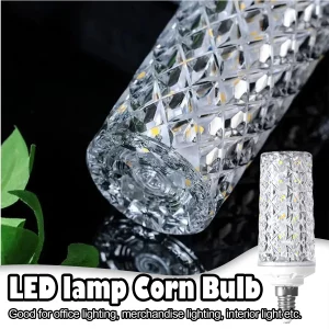 Ampoule LED cristal design moderne lumière diffuse éclairage intérieur salle bureau salon style vintage élégant économie d’énergie Ampoule LED cristal design moderne lumière diffuse éclairage intérieur salle bureau salon style vintage élégant économie d’énergie