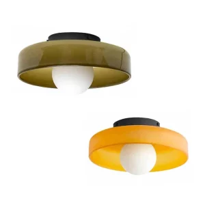 Plafonnier verre multicolore design moderne style minimaliste chambre salon éclairage chaleureux économique élégant Plafonnier verre multicolore design moderne style minimaliste chambre salon éclairage chaleureux économique élégant