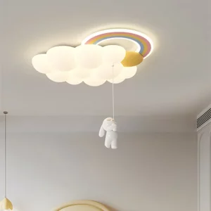 Plafonnier Nuage Nordique Design Enfant Luminaire Décoratif Chambre Fille Pépinière Éclairage Doux Économique Plafonnier Nuage Nordique Design Enfant Luminaire Décoratif Chambre Fille Pépinière Éclairage Doux Économique