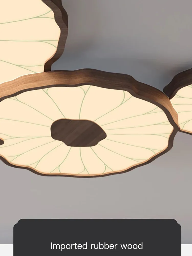 Plafonnier LED bois naturel design scandinave nordique moderne chambre salon éclairage chaleureux économique élégant