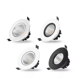 Plafonnier LED aluminium design moderne minimaliste lumière concentrée éclairage intérieur cuisine salon bureau écoénergétique