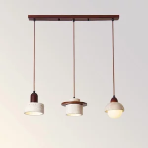 Suspension bois triple design moderne industriel éclairage intérieur salle à manger cuisine hall lumière chaleureuse déco naturelle économies d’énergie Suspension bois triple design moderne industriel éclairage intérieur salle à manger cuisine hall lumière chaleureuse déco naturelle économies d’énergie