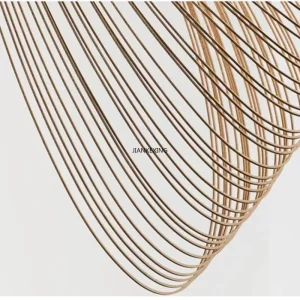 Suspension LED bois de bouleau design nordique moderne pour salon  magasin  éclairage artistique chaleureux  économique et élégant