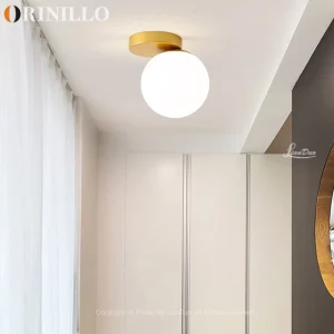 Plafonnier LED verre opalin design moderne minimaliste nordique éclairage salon chambre couloir lumière douce économique élégant Plafonnier LED verre opalin design moderne minimaliste nordique éclairage salon chambre couloir lumière douce économique élégant