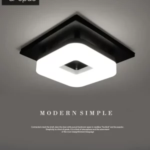 Plafonnier LED encastré carré moderne design épuré éclairage intérieur lumière douce salle à manger salon couloir économie d’énergie certification CCC 2 ans de garantie Plafonnier LED encastré carré moderne design épuré éclairage intérieur lumière douce salle à manger salon couloir économie d’énergie certification CCC 2 ans de garantie