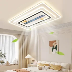 Plafonnier LED bois naturel design scandinave nordique moderne chambre salon éclairage chaleureux économique élégant