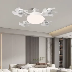 Plafonnier LED bois naturel design scandinave nordique moderne chambre salon éclairage chaleureux économique élégant