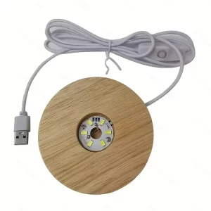 Lampe de bureau en bois naturel design scandinave éclairage LED USB lumière chaleureuse économique élégant ornement artistique support de lampe veilleuse USB Lampe de bureau en bois naturel design scandinave éclairage LED USB lumière chaleureuse économique élégant ornement artistique support de lampe veilleuse USB