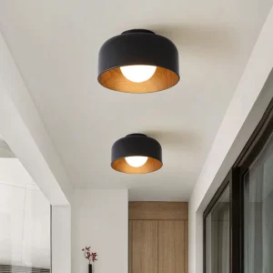 Plafonnier LED bois naturel design scandinave nordique moderne chambre salon éclairage chaleureux économique élégant Plafonnier LED bois naturel design scandinave nordique moderne chambre salon éclairage chaleureux économique élégant